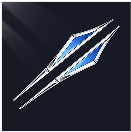 XWSBUDE Auto Emblem Badge, für Toyota Corolla Cross 2020-2024 / Corolla XII (E210) 2018-2024 Frontgrill Front Motorhaube Kofferraum Badge Aufkleber Sticker Kratzfest Aufkleber Ersetzen Zubehör,A
