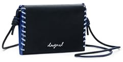 Desigual Geldbörse Mone Capsule Tiny Zip Clutch Black schwarz