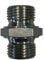 Raccordo Oleodinamico Adattatore Maschio-Maschio, 1/2 Gas Cilindrico, Tenuta Cono 60°