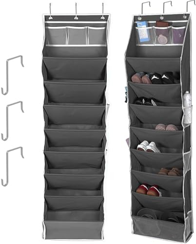 Organizador Sobre La Puerta Para Zapatos 14 Rejillas Organizadores Sobre La Puerta Para Zapatos, Almacenamiento De Zapatos Colgante,Organizador Colgante Almacenamiento Para Sombrero, Ropa Interior En
