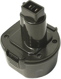 Batterie Type Black Decker A9251, 9.6V, 2000mAh, Ni-MH