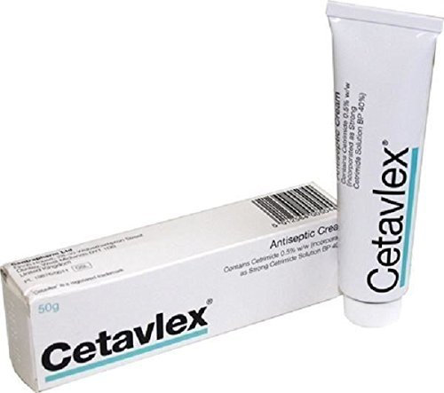 SIX PACKS of Cetavlex Antiseptic Cream 50g