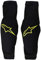 Alpinestars Protector de rodilla Paragon Plus para hombre, color negro y amarillo ácido, talla L