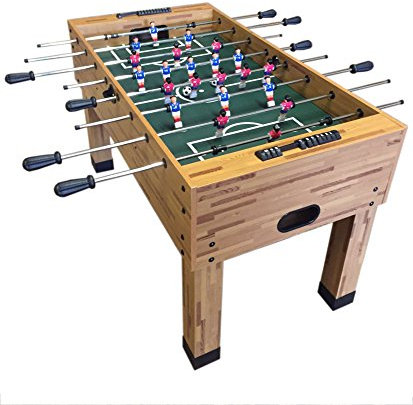 Simba Kicker 'Maracana' - Tischfußball, Holz, MDF-Holz, 40 kg, 137 cm x 71 cm x 83 cm, 14 Spieler, Unisex, Indoor, Fußball, Manuell, Keine Batterien erforderlich, Ohne Montage, Kind, Erwachsener