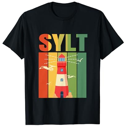 Sylt Tshirt Westerland Norderney Nordsee Ostsee Helgoland T-Shirt