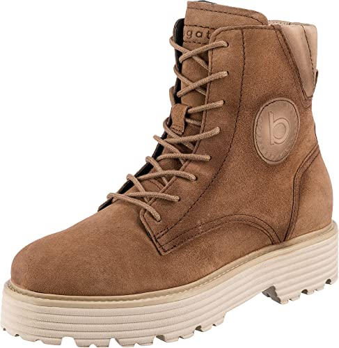 bugatti Damen 431A4S313435 Boots, Cognac/Beige, 42 EU