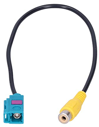 Yctze RückfahrkameraAdapterkabel BackupKameraAdapterkabe Rückfahrkamera Video Adapterkabel Kupferkernkabel Fit für W204 C180 E200 RückfahrkameraAdapterkabel