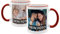 PhotoFancy® - Fototasse beidseitig Bedruckt - Personalisierte Tasse mit eigenen Fotos selbst gestalten - Rot