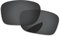 PapaViva Lentes de repuesto para gafas de sol Arnette Slide AN4007, negro, gris, 0