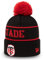 New Era Mütze mit Bommel, ST Team Rugby, Herren, Schwarz, Einheitsgröße, Schwarz, Einheitsgröße