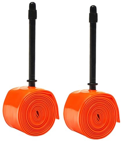 CosyCaya 2 Uds. CáMara de Aire Ultraligera de TPU para Bicicleta 700 X 18-32C, Longitud del Tubo del NeumáTico de Bicicleta de Carretera, 65Mm de Longitud, Tubo Superligero FrancéS