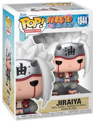Funko Pop! Animation: Naruto S - Jiraiya - Naruto Shippuden - Figura in Vinile da Collezione - Idea Regalo - Merchandising Ufficiale - Giocattoli per Bambini e Adulti - Anime Fans