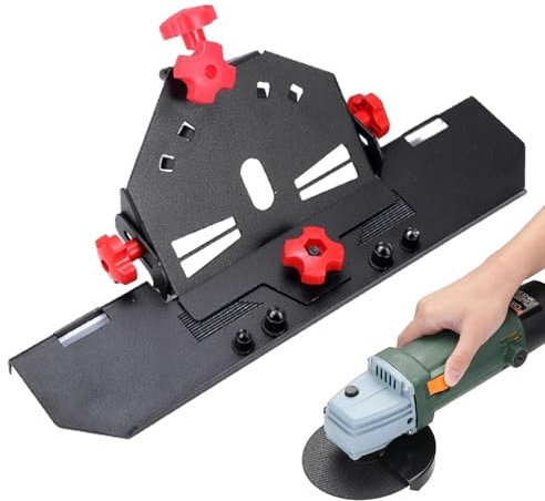 Angle 45 Degré Coupe Carrelage, Machine à Chanfreiner les Carreau, Coupe Carreaux Manuel Electrique, 115-125 mm Découpe Carrelage, Support Meuleuse D'angle pour Carreaux de Céramique et de Marbre (2)