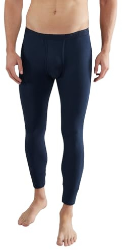 Götzburg Lange Unterhose mit Eingriff Long John Thermo Series (DE/NL/SE/PL, Alphanumerisch, M, Regular, Regular, Navy)