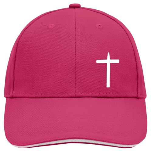 Huuraa Cappy Mütze Kreuz Christentum Geschenk | Baseballkappe Basecap Kappe Geschenkidee Unisex Baseball Cap
