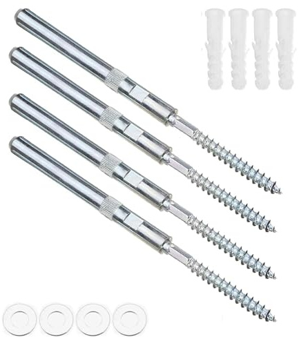 4 Stück schwebendes Regal unsichtbare Unterstützung Halter,Silber versteckte Halter für schwebende Holz Regale,Große unsichtbare Unterstützung für dünne Regal (0.3*3.9inch(4 pcs))