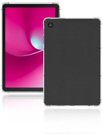 toergy Klare Hülle für T-Mobile Revvl Tab 2 10.1 Zoll Tablet, schlanke leichte TPU-Schutzabdeckung, flexible, weich, Kratzschutz, wasserdicht, transparent