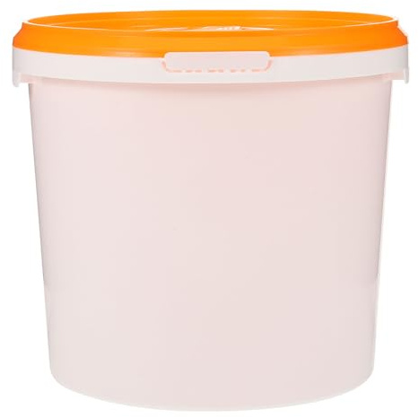 JEWEDECO Portable Wipes Dispenser Bucket Made of Light Plastic with Convenient Storage and Easy Pull Dispensing, Refillable Baby Wipes Container for Car Use and Suitable for Hotel Room
