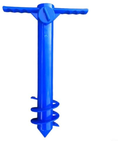 Glewi Beach Umbrella Sand Anchor 38cm With 3 Spiral Screws