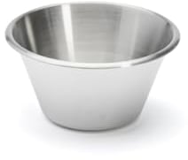 DE BUYER -3250.16 -bassine patissiere fd plat s/anses ø 16, Argenté