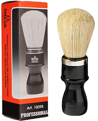Omega Pure Bristle Brosse de Rasage 10098