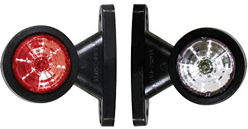 SecoRüt Fristom Umriss-Markierungsleuchte Markierungsleuchte rechts, links 12 V, 24 V Rot, Weiß