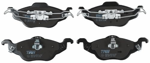 TRW GDB1351 Brake Pad Set of 4 Compatible for Vauxhall Astra MK IV (G) Hatchback (T98) 1998-2005 Front Axle and Other Vehicles