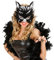 NET TOYS Katzenmaske Feder Maske Silber-schwarz Katze Halbmaske Augenmaske Federmaske Kostüm Zubehör