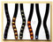 Cafedeco porte capsules design compatible capsules nespresso 6N capcité 60 capsules, dosettes 46x33x1cm