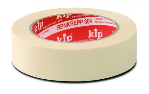 Kip Kreppband Feinkrepp Standard Qualität 304-30 - 50 m x 30 mm 1 Rolle