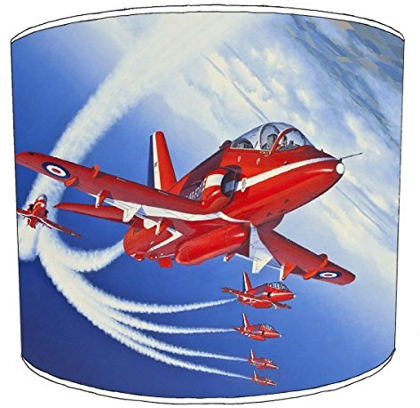 25,4cm Decke red arrow formation childrens lamp shades