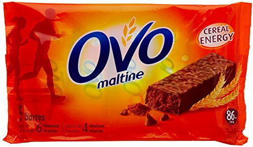 Ovomaltine Barres Diététiques au Chocolat - 5 Barres de 20 g