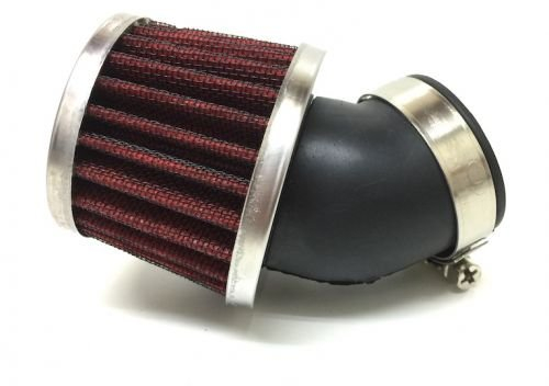 32mm Sport Tuning Luftfilter 45 Grad Winkel passend für Zündapp, Hercules, Kreidler, Simson Mofa/Moped/Roller/Scooter Vergaser – Neuer hochwertiger Luftfilter