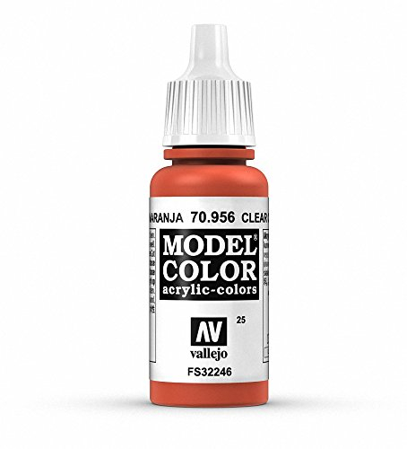 Vallejo, Model Color, Acrylfarbe, 17 ml Transparentes Orange