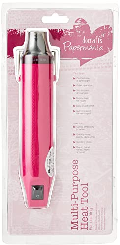 Papermania heat Tool, Pink, 6.9 x 5.8 x 28.4 cm