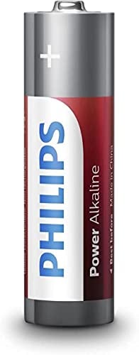 PHILIPS Confezione Economica di Batterie AA -12 Pezzi - Batterie Alcaline - LR6 - Durata fino a 10 Anni