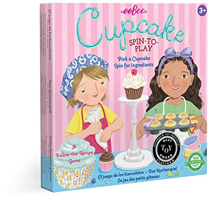 eeBoo Cupcake Spinner Game