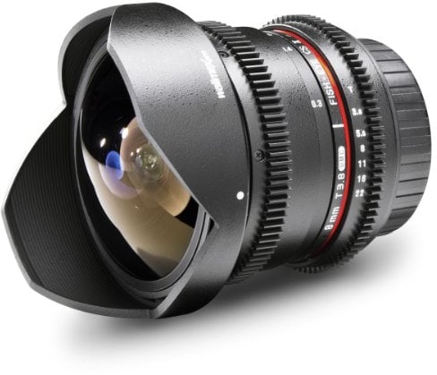 Walimex Pro Obiettivo fisheye 8mm f/3.8 VDSLR versione II per Sony Alpha