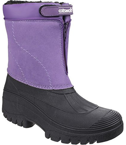 Cotswold Venture Waterproof Winter Boot Junior Purple