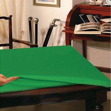 Casatessile Grüne Tischdecke Schutzhülle 12 Plätze cm 135x220