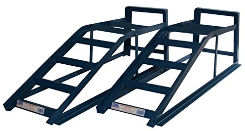 Pair of Heavy Duty Metal 2.5 Tonne (2500kg) Extra Wide Car Maintenance Ramps