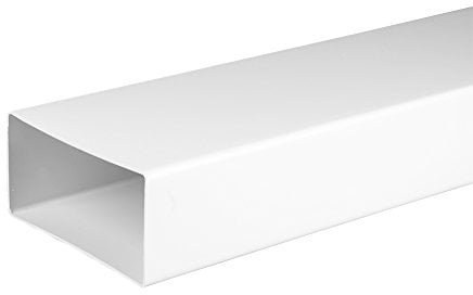 Flachkanal, Lüftungskanal, 55 x 110mm, 1m, Kunststoffkanal Awenta