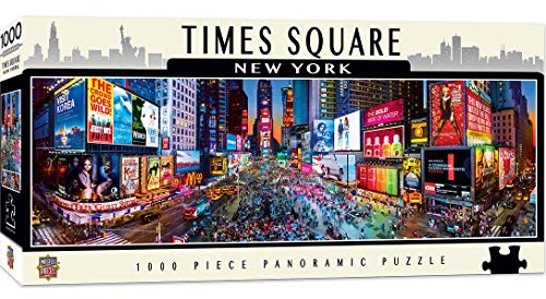Masterpieces American Ausblicke Panorama Times Square Puzzle (1000 Stück)