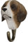 WILDLIFEGARDEN Wildlife Garden WG511 Haken Hund, Beagle - Handgeschnitzte Tierhaken aus Holz und Metall - die Haustiersammlung
