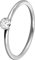 PIERCINGLINE 925er STERLING SILBER Nasenpiercing DESIGN Piercing Nase Ring biegbar
