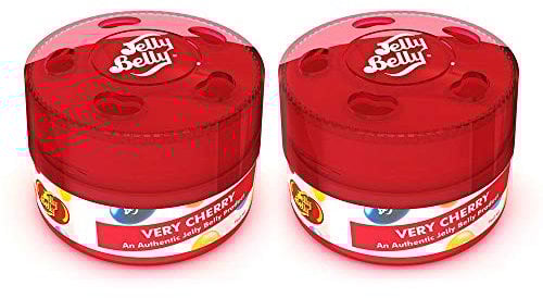 Jelly Belly 2 x Gel Can Car Air Freshener Scent - VERY CHERRY