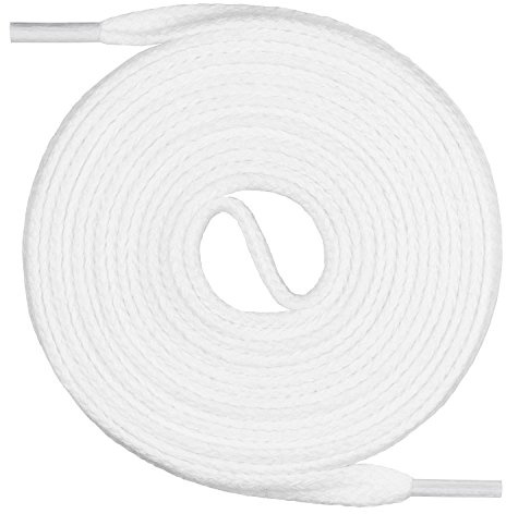 Mount Swiss Schnürsenkel flach 7mm Baumwolle – 12 Farben 18 Längen 45–200cm | Sneaker, Arbeitsschuhe, Wanderschuhe, Stiefel, 6-14 Ösen, Schuhbänder, Schuhriemen, shoelaces, Senkel, Damen Herren Kinder