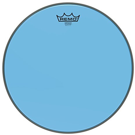 Remo Emperor Colortone Blue Drum Head, 14