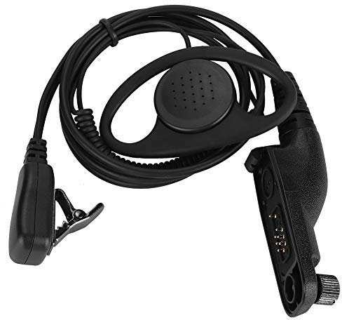 Sonew Walkie Talkie Earpiece, D Type Earpiece/Headset with Push to Talk and Microphone for Motorola Xpr-6300/6350/6550/6580/7550/P8200 8268D