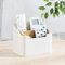 poeland Remote Control Holder Desk Storage Organizer Box Container for Desk, Office Supplies, Home